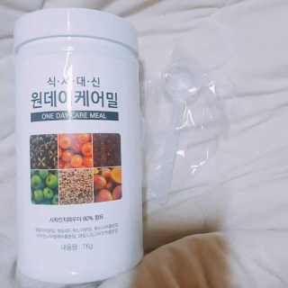(주)이스터비엔에프 식사대용선식 원데이케어밀 1KG 대용량 — 4.5점을 준 리뷰어가 2019년 2월 올린 사용 사진