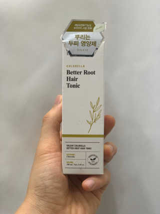 달리프 클로렐라 베러 루트 헤어토닉 100ml — 4.5점을 준 리뷰어가 2020년 1월 올린 사용 사진