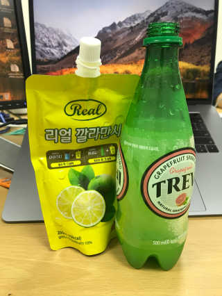 장수농가 리얼깔라만시 — 5점을 준 리뷰어가 2018년 6월 올린 사용 사진
