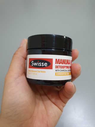 SWISSE 스위스 마누카 허니 디톡시파잉 페이셜 마스크 — 4.5점을 준 리뷰어가 2020년 1월 올린 사용 사진