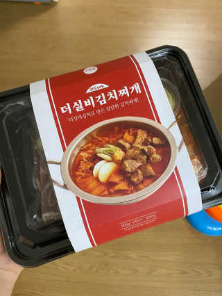 땡땡쿡 더실비김치찌개 2인분 710g 라면사리 포함 — 5점을 준 리뷰어가 2020년 1월 올린 사용 사진