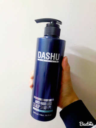 다슈코리아 다슈 데일리 한방 두피 골드 샴푸 500ml — 5점을 준 리뷰어가 2017년 10월 올린 사용 사진