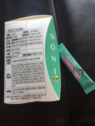 정찬우 꽐라만시 [띵보몰]건강환 습관 노니마니 스틱 1Box — 5점을 준 리뷰어가 2019년 8월 올린 사용 사진