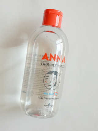솔테라피 안나 트러블 토너 300ml — 4점을 준 리뷰어가 2019년 4월 올린 사용 사진