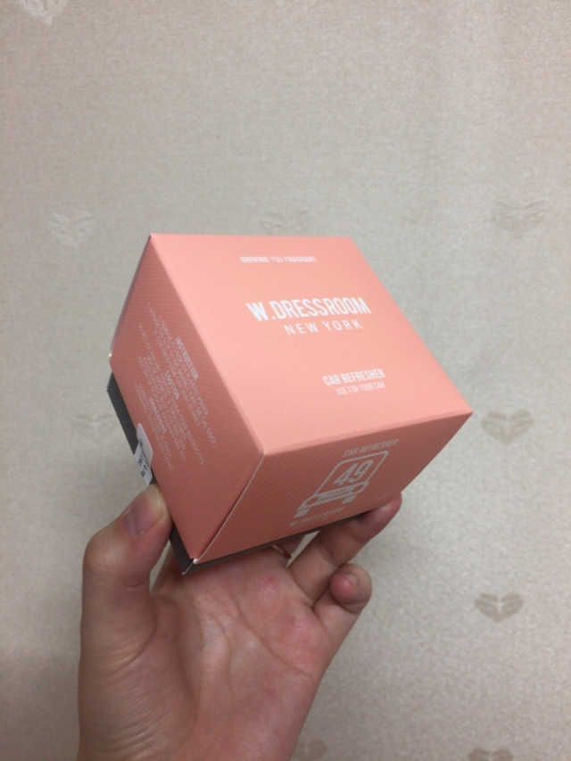 더블유 차량용방향제 리뷰 사진