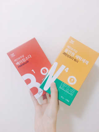 레인보우샵 올인원세탁세제,베이킹소다 스틱포6개입+세탁조클리너 — 5점을 준 리뷰어가 2018년 4월 올린 사용 사진