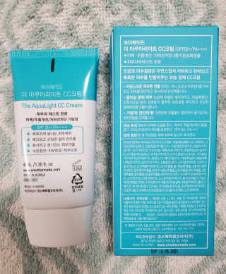 마더메이드 더 아쿠아라이트 CC크림 SPF50+ PA+++ — 5점을 준 리뷰어가 2019년 11월 올린 사용 사진