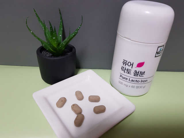 퓨어 락토 철분 60일분 리뷰 사진