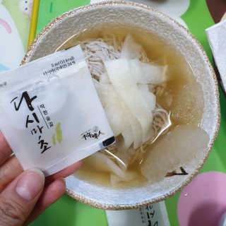 한반도키친 집에서 먹는 정통 평양냉면, 한반도랭면 — 5점을 준 리뷰어가 2019년 7월 올린 사용 사진