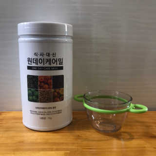 (주)이스터비엔에프 식사대용선식 원데이케어밀 1KG 대용량 — 3.5점을 준 리뷰어가 2019년 1월 올린 사용 사진