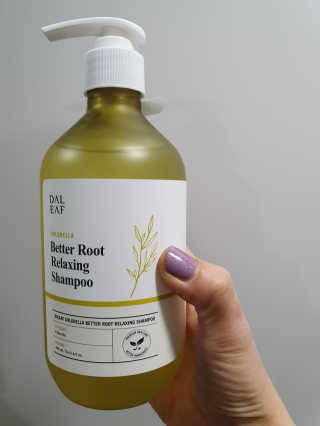달리프 클로렐라 베러 루트 릴렉싱 샴푸 500ml — 5점을 준 리뷰어가 2020년 2월 올린 사용 사진