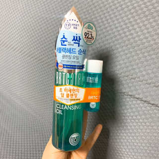 비알티씨 안티폴루션 블랙헤드 클렌징 오일 — 4점을 준 리뷰어가 2019년 3월 올린 사용 사진