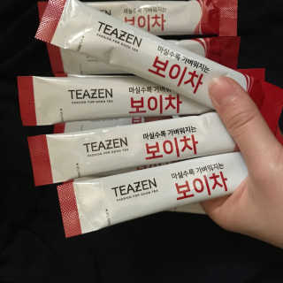 티젠 보이차 + 마이보틀 세트 — 3.5점을 준 리뷰어가 2018년 6월 올린 사용 사진