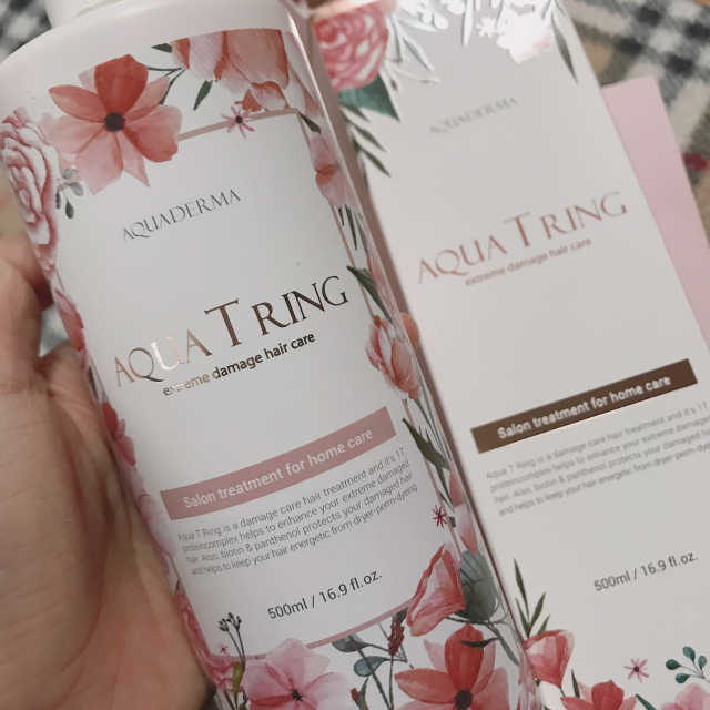 아쿠아티링 익스트림데미지 헤어케어 500ml 리뷰 사진