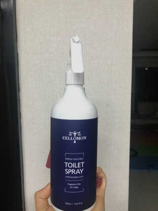 셀로몬 토일렛 스프레이 500ml — 5점을 준 리뷰어가 2018년 5월 올린 사용 사진