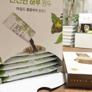 (주)쟈뎅 [쟈뎅] 클래스 신선한 하루 원두+여과지 SET — 4점을 준 리뷰어가 2019년 3월 올린 사용 사진