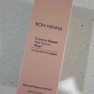 BH 본헤나 익스트림 리페어 헤어 세럼 200ml — 5점을 준 리뷰어가 2019년 5월 올린 사용 사진