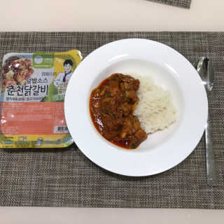 뜰아채유통 춘천닭갈비덮밥소스와 머쉬마루 버섯 — 5점을 준 리뷰어가 2018년 12월 올린 사용 사진