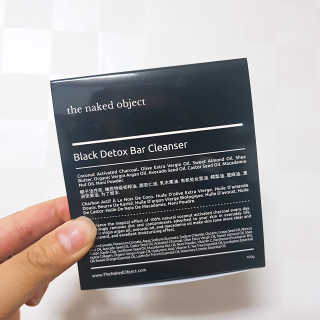 the naked object 블랙 디톡스 바 클렌저 — 4.33점을 준 리뷰어가 2019년 2월 올린 사용 사진