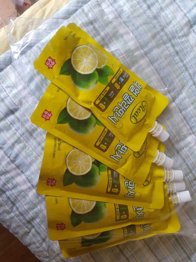 리얼깔라만시 리뷰 사진