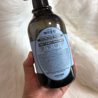 더블유드레스룸 페브클린 500ml — 4.83점을 준 리뷰어가 2018년 8월 올린 사용 사진