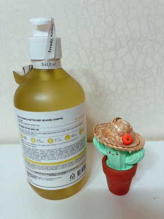 달리프 클로렐라 베러 루트 릴렉싱 샴푸 500ml — 5점을 준 리뷰어가 2020년 1월 올린 사용 사진
