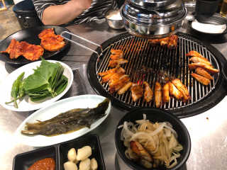 [서울숯불닭갈비] 닭갈비 세트메뉴 — 5점을 준 리뷰어가 2018년 8월 올린 사용 사진