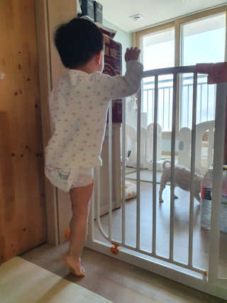 부드러운 헬로키티 기저귀 테이프형 — 5점을 준 리뷰어가 2020년 2월 올린 사용 사진