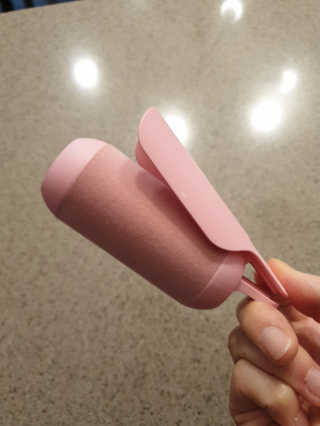 유닉스 USB 충전식 헤어롤 슈가핀 38mm — 5점을 준 리뷰어가 2020년 3월 올린 사용 사진