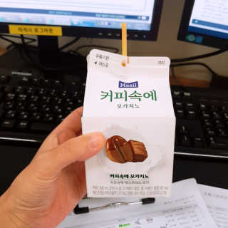[매일유업] 우유속에 어쩌구_7개 모바일쿠폰 — 4점을 준 리뷰어가 2019년 6월 올린 사용 사진