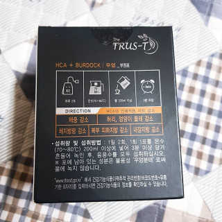 TRUS-T 트러스티44 TRUS-T 트러스티 44 다이어트 티백 — 2.5점을 준 리뷰어가 2019년 2월 올린 사용 사진