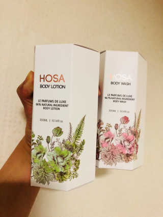 HOSA BODY WASH+BODY LOTION — 4.5점을 준 리뷰어가 2018년 4월 올린 사용 사진
