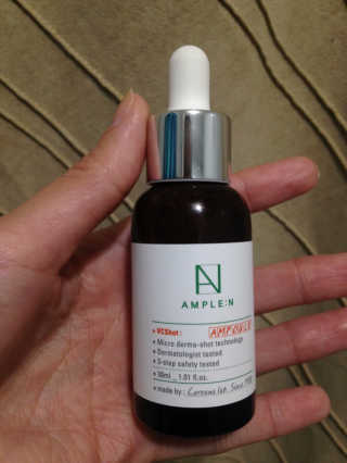 앰플엔 AMPLEN VC SHOT AMPOULE — 3점을 준 리뷰어가 2018년 12월 올린 사용 사진