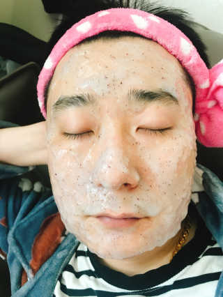 23years old 아쿠아밥 모델링 마스크 — 5점을 준 리뷰어가 2018년 4월 올린 사용 사진