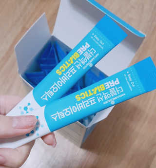 메이준뉴트리 이승남 원장의 더블액션 프리바이오틱스 — 5점을 준 리뷰어가 2020년 3월 올린 사용 사진