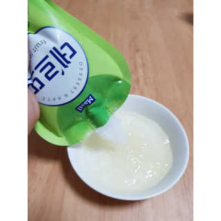 데르뜨 떠먹는 과일 3종, 짜먹는 과일 2종 총 10개 체험 — 4점을 준 리뷰어가 2020년 3월 올린 사용 사진