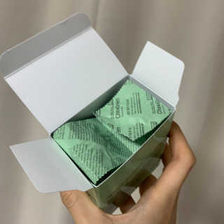 the naked object 발포가글 츄그린 그린티민트 — 4점을 준 리뷰어가 2019년 12월 올린 사용 사진