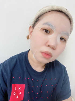 로벡틴 닥터 마스크 시카 — 5점을 준 리뷰어가 2020년 3월 올린 사용 사진