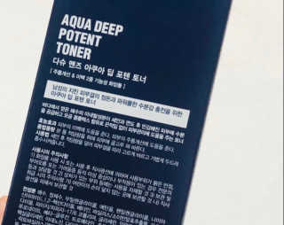 다슈코리아 다슈 맨즈 아쿠아 딥 포텐 토너 153ml — 3.5점을 준 리뷰어가 2019년 6월 올린 사용 사진
