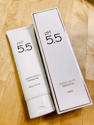 포므시 스노우화이트클렌징폼pH5.5 — 4점을 준 리뷰어가 2019년 5월 올린 사용 사진