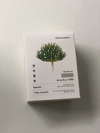 헬씨앤핏 디톡스와 변비에 탁월한 연두함초. 천연변비약으로 유명 — 5점을 준 리뷰어가 2020년 1월 올린 사용 사진