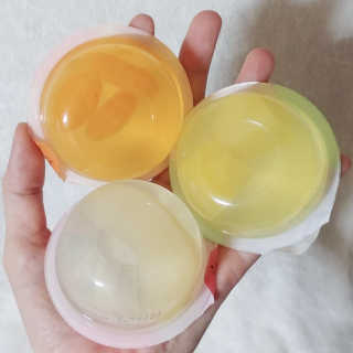 데르뜨 떠먹는 과일 3종, 짜먹는 과일 2종 총 10개 체험 — 5점을 준 리뷰어가 2020년 3월 올린 사용 사진