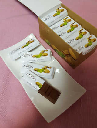 멜로디 피스타치오 초콜릿 25개입 550g — 5점을 준 리뷰어가 2017년 11월 올린 사용 사진