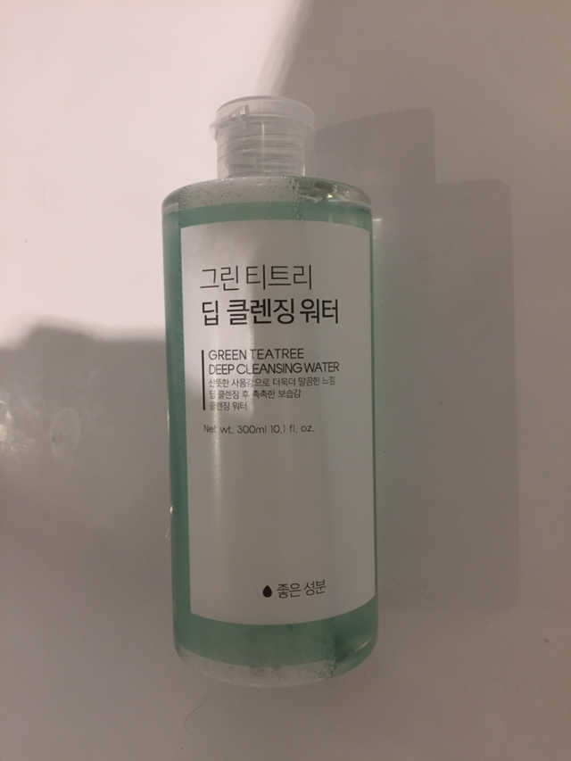 그린 티트리 딥 클렌징 워터 300ml 리뷰 사진