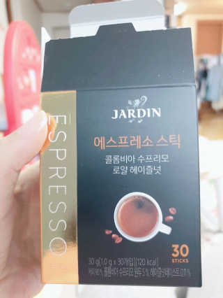 (주)쟈뎅 쟈뎅 에스프레소 스틱 [블랙+헤이즐넛 set] — 5점을 준 리뷰어가 2020년 3월 올린 사용 사진