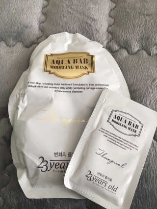 23years old 아쿠아밥 모델링 마스크 — 4.5점을 준 리뷰어가 2017년 3월 올린 사용 사진