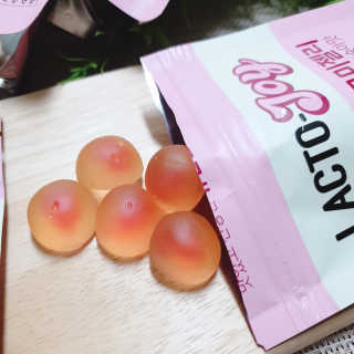 락토조이 구미젤리 복숭아맛 — 5점을 준 리뷰어가 2019년 8월 올린 사용 사진