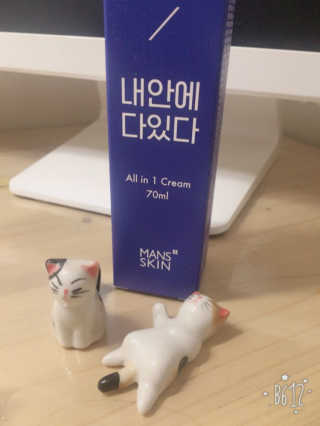 맨즈스킨 파란통 내안에다있다 — 4.33점을 준 리뷰어가 2017년 12월 올린 사용 사진