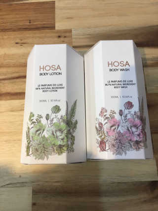 HOSA BODY WASH+BODY LOTION — 4.33점을 준 리뷰어가 2018년 3월 올린 사용 사진