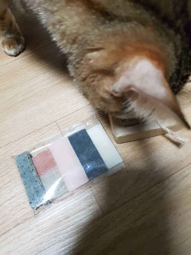 달맞이꽃 아기비누_민감하고 여린 피부 케어 리뷰 사진